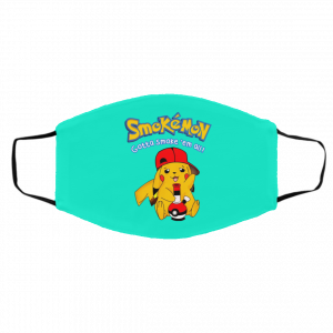 Smokemon Gotta Smoke 'Em All Face Mask 26