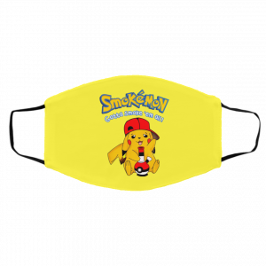 Smokemon Gotta Smoke 'Em All Face Mask 27