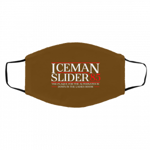 Danger Zone Iceman Slider 85' The Plaque For The Alternates Is Down In The Ladies Room Face Mask 18