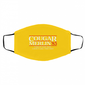 Danger Zone Cougar Merlin 85' Take It Easy Mav I Don't Like This Shit Face Mask 20