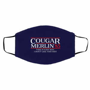 Danger Zone Cougar Merlin 85' Take It Easy Mav I Don't Like This Shit Face Mask 21