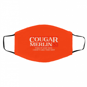 Danger Zone Cougar Merlin 85' Take It Easy Mav I Don't Like This Shit Face Mask 22