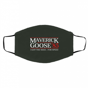 Danger Zone Maverick Goose 85' I Got The Need ... For Speed Face Mask 19