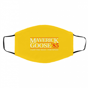 Danger Zone Maverick Goose 85' I Got The Need ... For Speed Face Mask 20