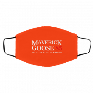 Danger Zone Maverick Goose 85' I Got The Need ... For Speed Face Mask 22
