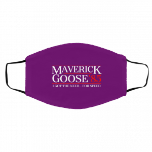 Danger Zone Maverick Goose 85' I Got The Need ... For Speed Face Mask 24