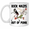 Kick Nazis Out Of Punk Mug 1