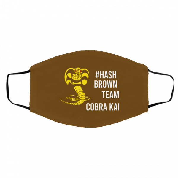 #Hash Brown Team Cobra Kai Face Mask Face Mask 6