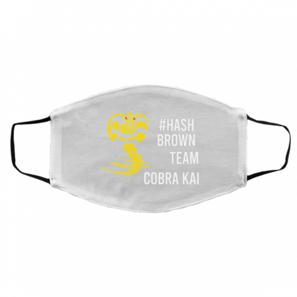 #Hash Brown Team Cobra Kai Face Mask Face Mask 3