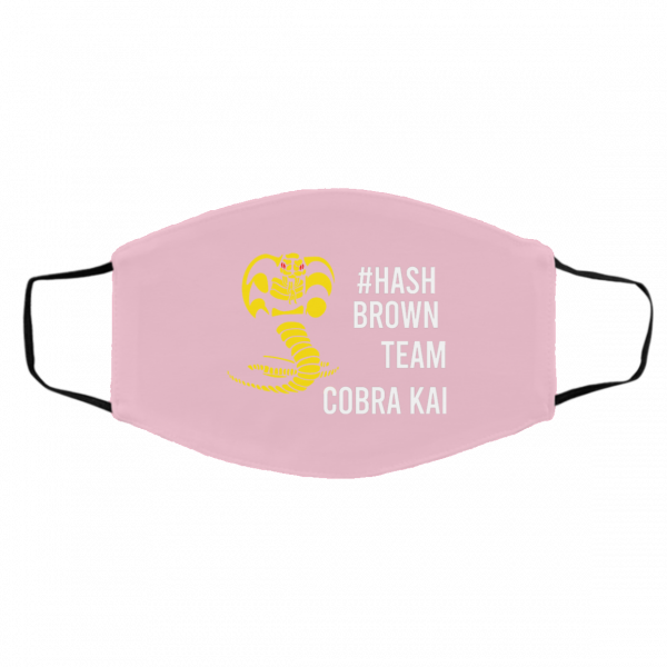 #Hash Brown Team Cobra Kai Face Mask Face Mask 11