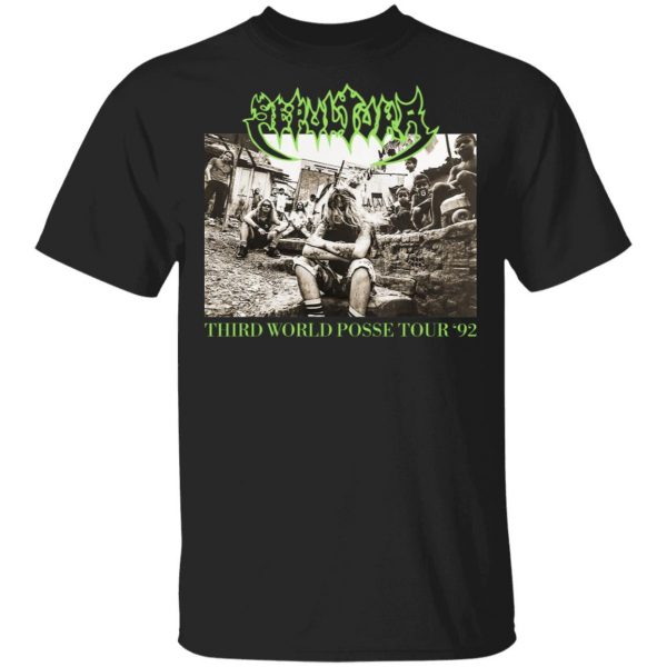 Sepultura Third World Posse Tour 92 Shirt, Hoodie, Tank 3