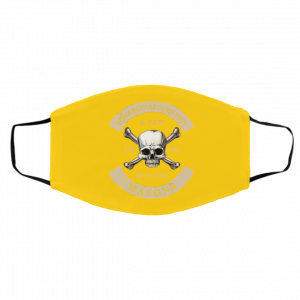 Some Boys Become Men A Few Become Mason's Face Mask 20