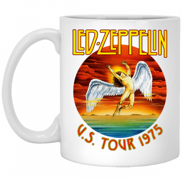 Led Zeppelin US Tour 1975 Mug 3