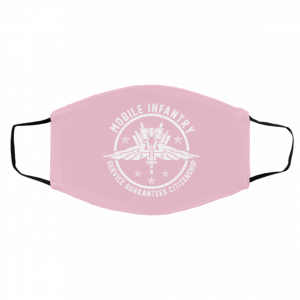 Mobile Infantry Service Guarantees Citizenship Face Mask 23