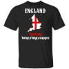 England Two Time World War Champs Shirt, Hoodie, Tank 1