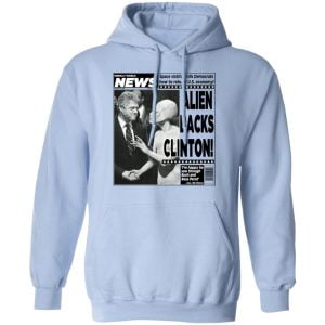 Vintage World News Alien Backs Clinton Shirt, Hoodie, Tank 25