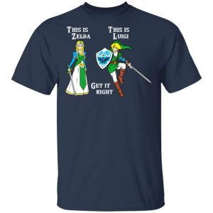 This Is Zelda This Is Luigi Get It Right Shirt, Hoodie, Tank 8