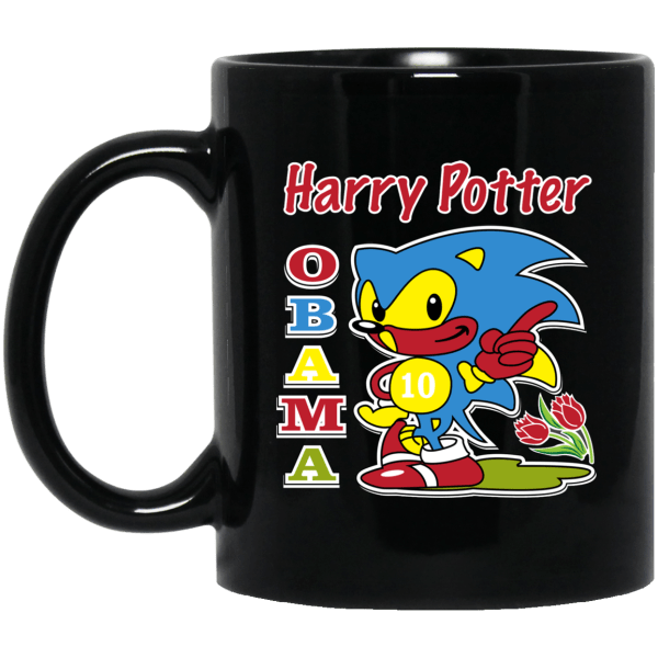 Harry Potter Obama Sonic Version Mug 3