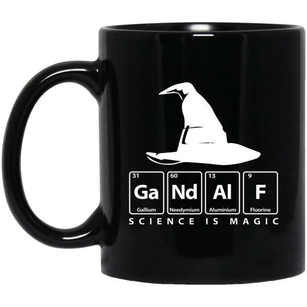 GaNdAlF - Science is Magic Mug 3