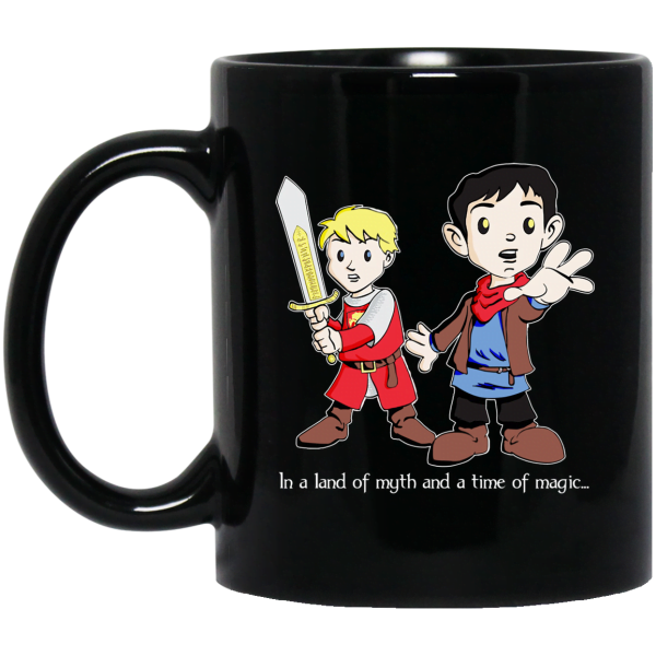 In A Land Of Myth And A Time Of Magic Merlin Mug 3