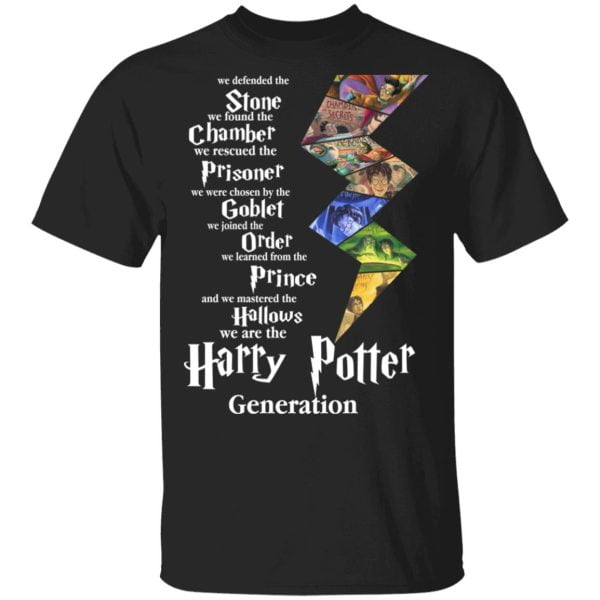 We Defended The Stone We Found The Chamber We Are The Harry Potter Generation Shirt, Hoodie, Tank 3