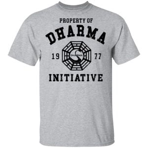 Property Of Dharma 1977 Initiative Shirt, Hoodie, Tank 16