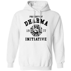 Property Of Dharma 1977 Initiative Shirt, Hoodie, Tank 24