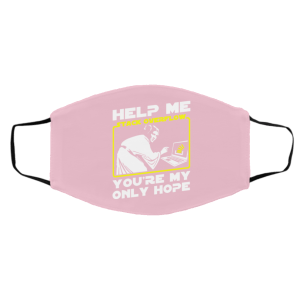 Help Me Stack Overflow You're My Only Hope Face Mask 25