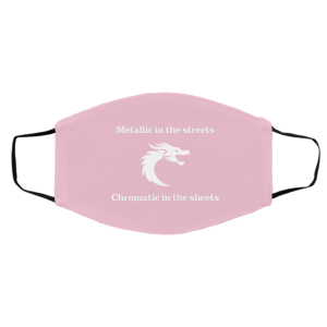 Metallic In The Streets Chromatic In The Sheets Face Mask 17