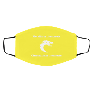 Metallic In The Streets Chromatic In The Sheets Face Mask 21