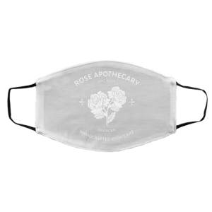 Rose Apothecary Locally Sourced Handcrafted With Care Face Mask 23