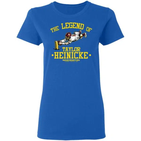 The Legend Of Taylor Heinicke Washington Football Team Shirt, Hoodie, Tank 10