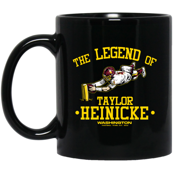 The Legend Of Taylor Heinicke Washington Football Team Mug 3