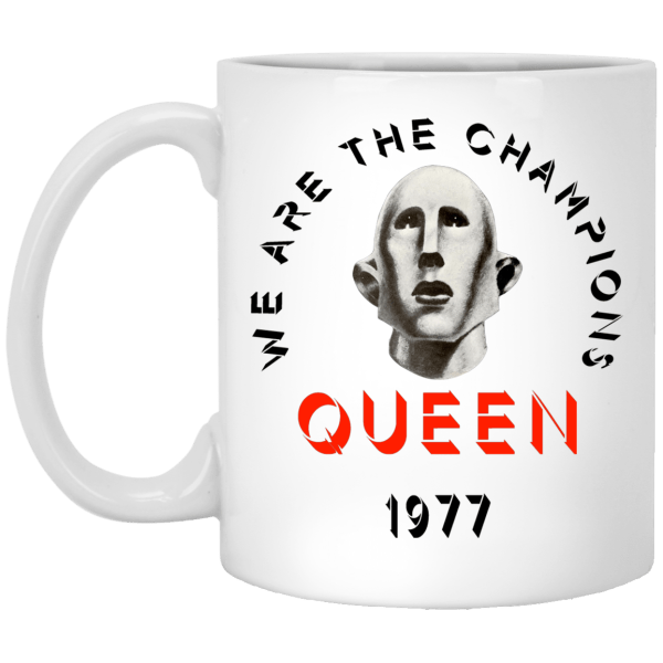 Queen We Are The Champions Queen 1977 Mug 3