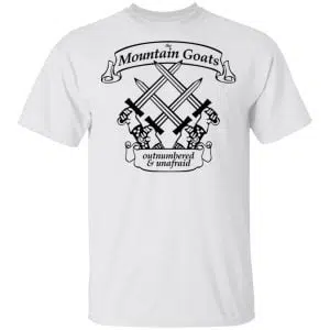 The Mountain Goats Outnumbered And Unafraid Shirt, Hoodie, Tank 15