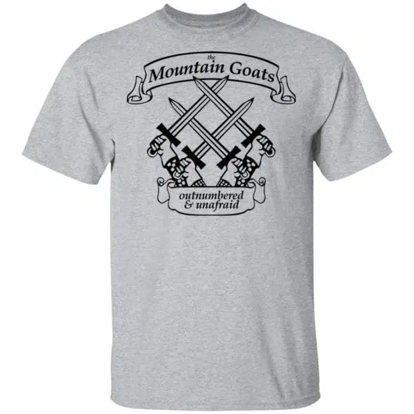 The Mountain Goats Outnumbered And Unafraid Shirt, Hoodie, Tank 5