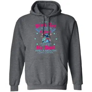 I Am A Stich Girl Was Born In With My Heart On My Sleeve Shirt, Hoodie, Tank 24