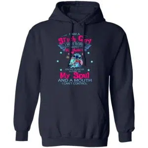 I Am A Stich Girl Was Born In With My Heart On My Sleeve Shirt, Hoodie, Tank 23