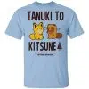Tanuki To Kitsune Shirt, Hoodie, Tank 1