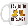 Tanuki To Kitsune Mug 2
