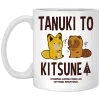 Tanuki To Kitsune Mug 1