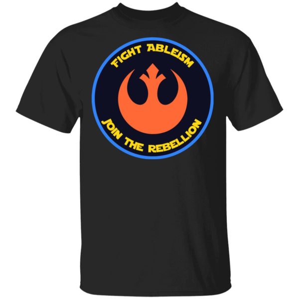 Fight Ableism Join The Rebellion Shirt, Hoodie, Tank 3