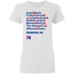 Amir & Ben & Furky & Jerryd Philadelphia USA 76 Shirt, Hoodie, Tank 18