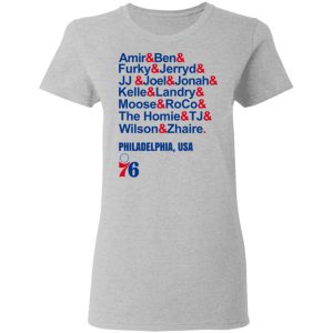 Amir & Ben & Furky & Jerryd Philadelphia USA 76 Shirt, Hoodie, Tank 19