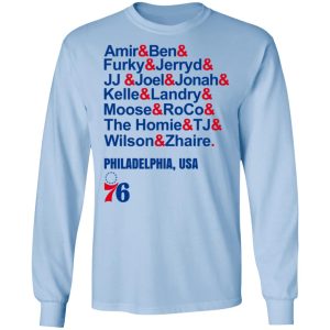 Amir & Ben & Furky & Jerryd Philadelphia USA 76 Shirt, Hoodie, Tank 22