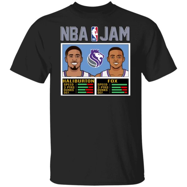 NBA Jam New Kings Haliburton Fox Shirt, Hoodie, Tank 3