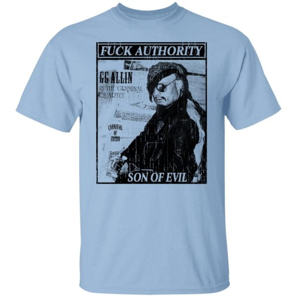 Fuck Authority Son Of Evil Shirt, Hoodie, Tank 3