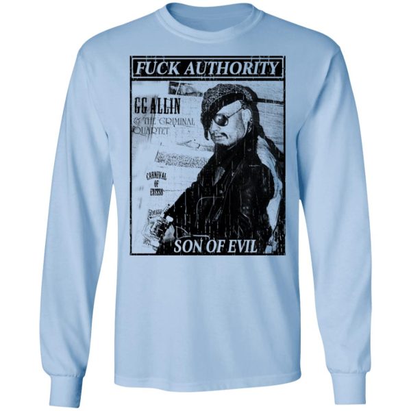 Fuck Authority Son Of Evil Shirt, Hoodie, Tank - 0sTees