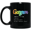 Gaymer Gaymer Noun A Gay One Plays Video Games Mug 1