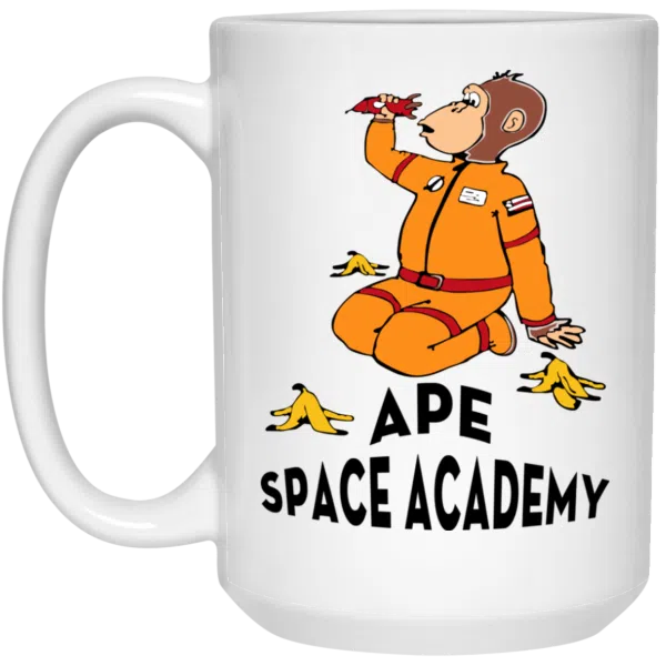 Ape Space Academy Monkey Astronaut Mug 4